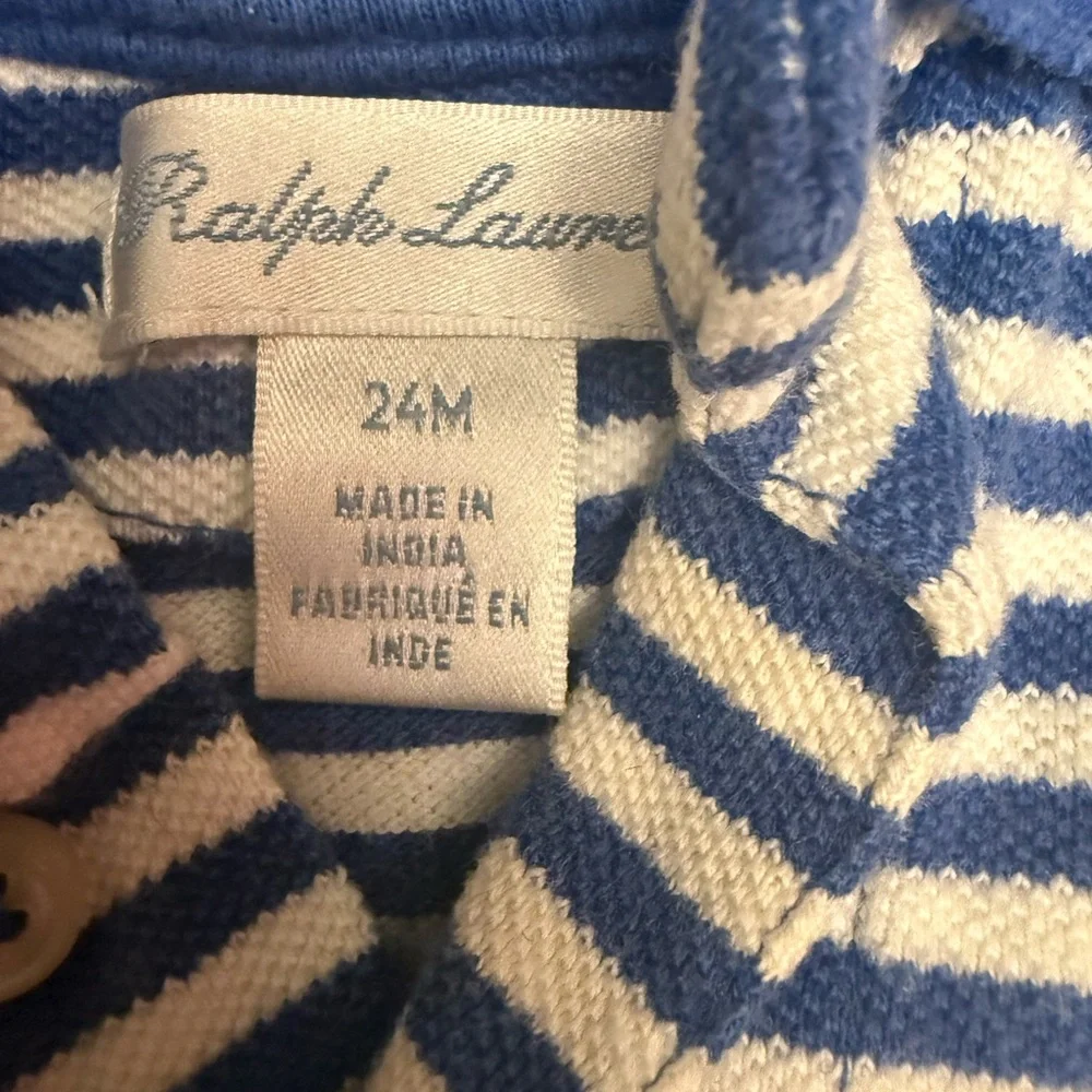 Baby boys 24 mos lot Ralph Lauren Polo shirt. SPRING! Flawed play condition - Picture 5 of 10